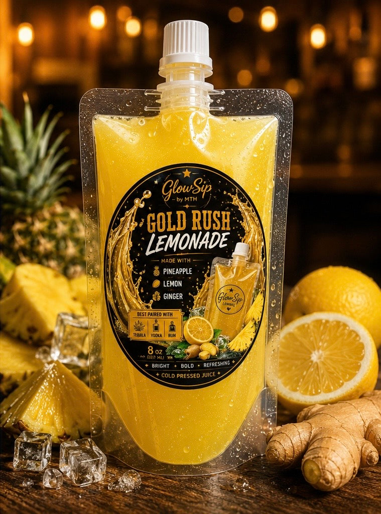 Gold Rush lemonade