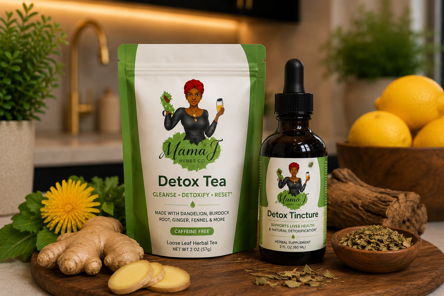 Detox Tea and Tincture